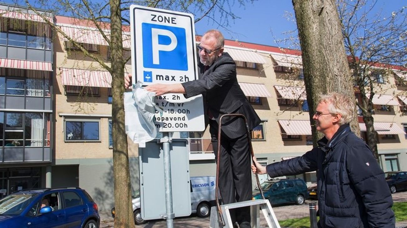 Nieuws - Parkeerschijfzone bij De Hoven