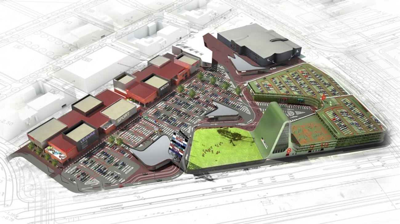 Nieuws - Gemeente: Retailpark Almere Poort van de baan