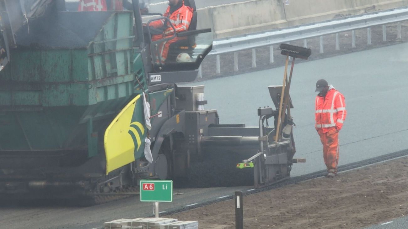 A6 komende avonden en nachten afgesloten tussen Emmeloord en Lemmer