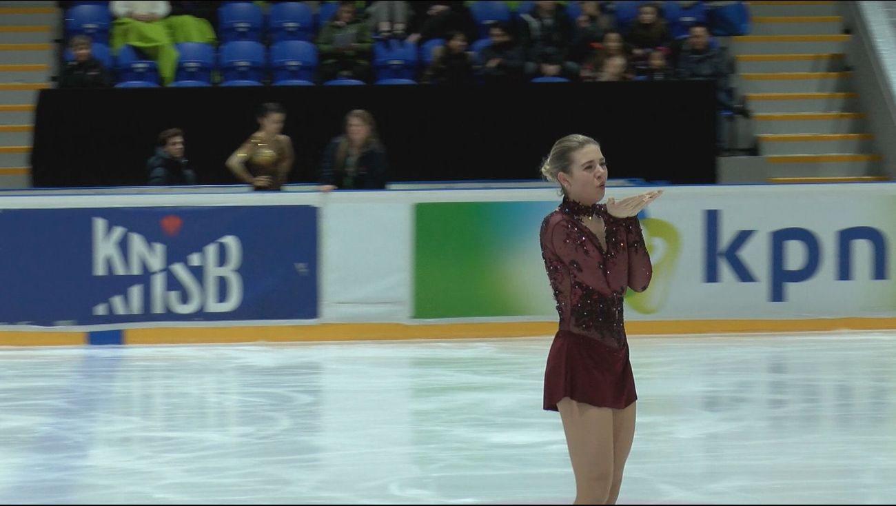 Sport - Niki Wories pakt opnieuw nationale titel op NK Kunstschaatsen
