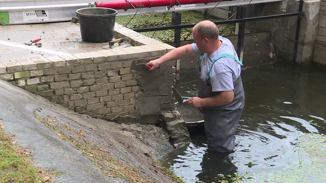 Nieuws - Bijzondere klus: stucwerk herstellen in waterrijke omgeving van Waterloopbos