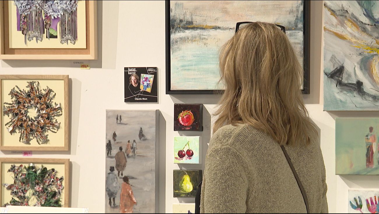 Nieuws - Betaalbare kunst voor iedereen, daar draait het om bij Tussen Kunst en Kerst