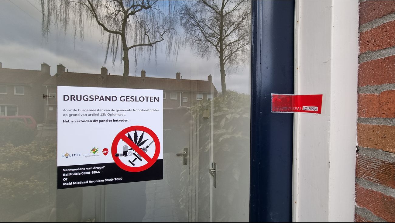 Huizen dicht door drugshandel in Lelystad en Almere, illegale prostitués weggehaald uit woningen