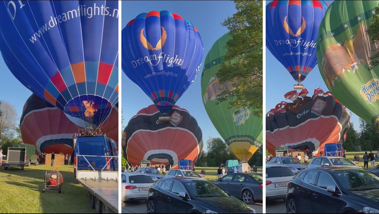 Nieuws - Buurt geschrokken door incident met ballonvlucht: 'Het was niet zo'n fijn gezicht'