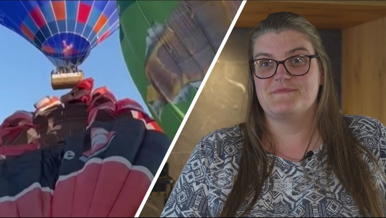 Nieuws - Van de schrik bekomen na botsing luchtballonnen: 'Het gebeurde in slow motion'