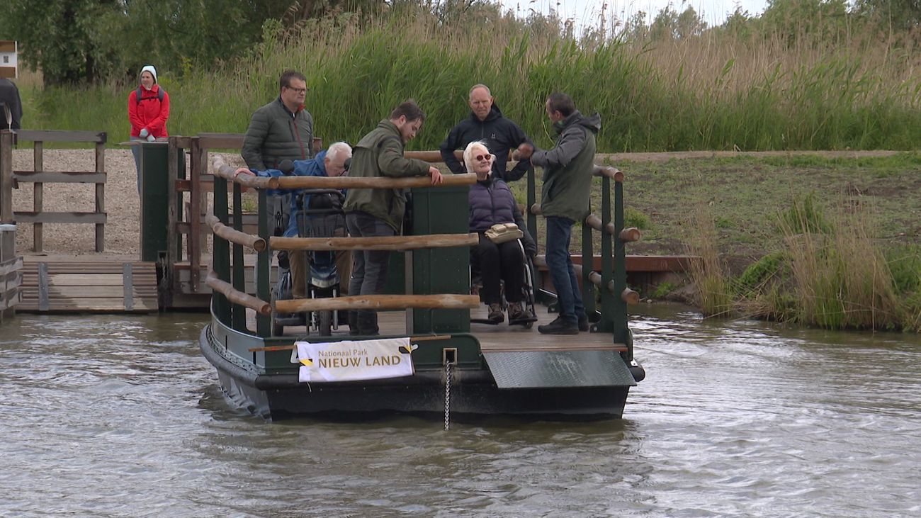 Nieuws - Niet meer omlopen in de Oostvaardersplassen, maar zelf met een pontje oversteken