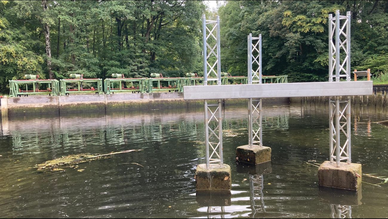 Nieuw boorplatform in Waterloopbos herinnert aan tijd van groot waterbouwkundig onderzoek
