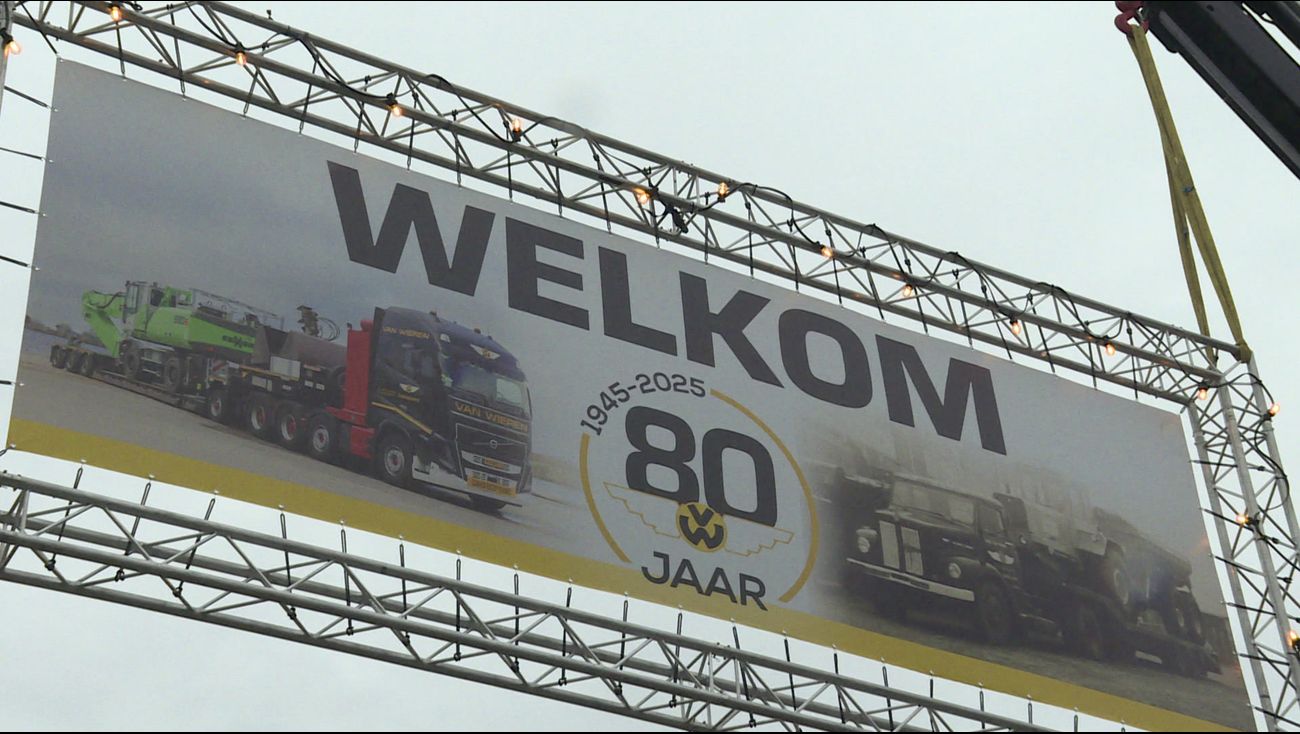 Nieuws - Transportbedrijf viert 80-jarig bestaan: 'Echt een mijlpaal'