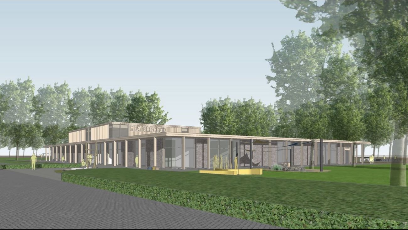 Nieuws - Eerste schets voor multifunctionele accommodatie Kraggenburg is klaar
