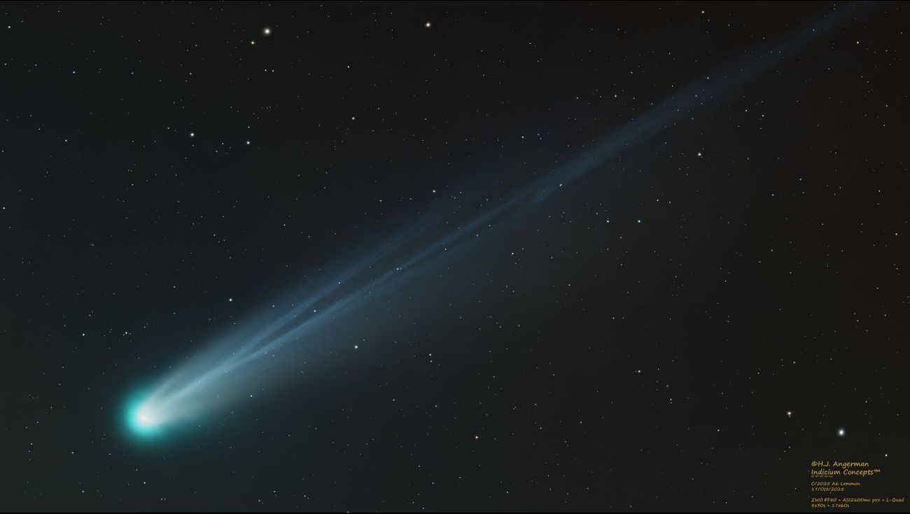 Gemist - Komeet C/2025 A6 Lemmon op de foto gezet door Henk-Jan uit Marknesse