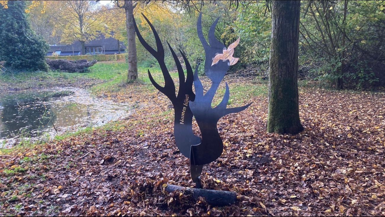 Nieuws - Nieuw herinneringsmonument voor dierbaren mag 'roesten en wegrotten'