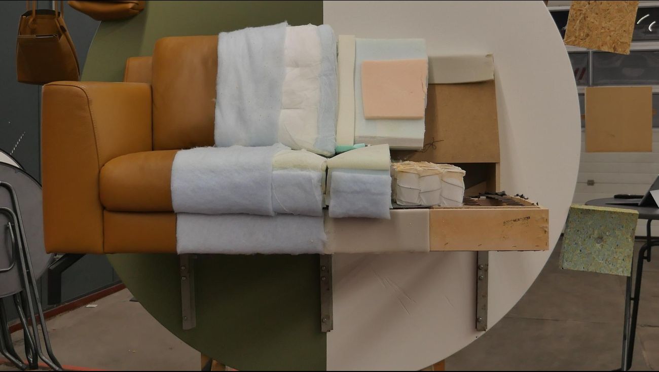 Nieuws - Afgedankt meubilair in nieuwe hal gedemonteerd voor hergebruik