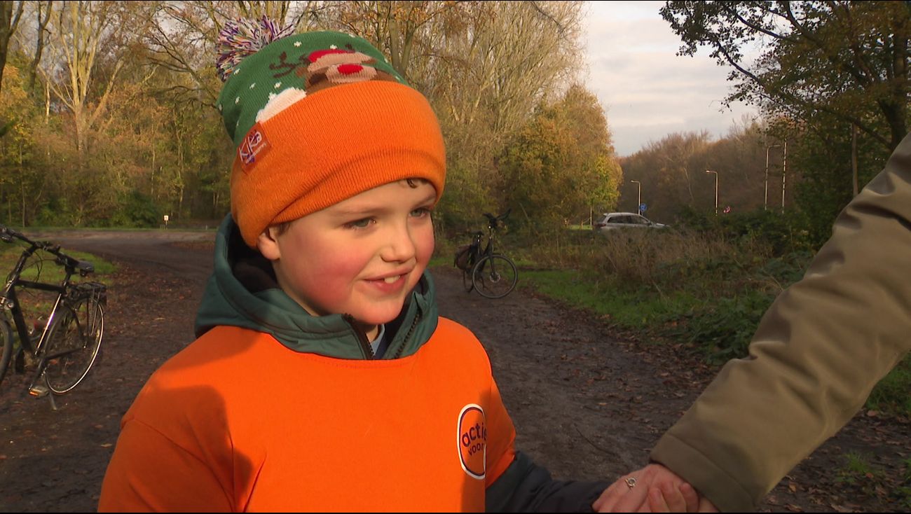 Nieuws - Mees (7) loopt twintig kilometer voor het goede doel