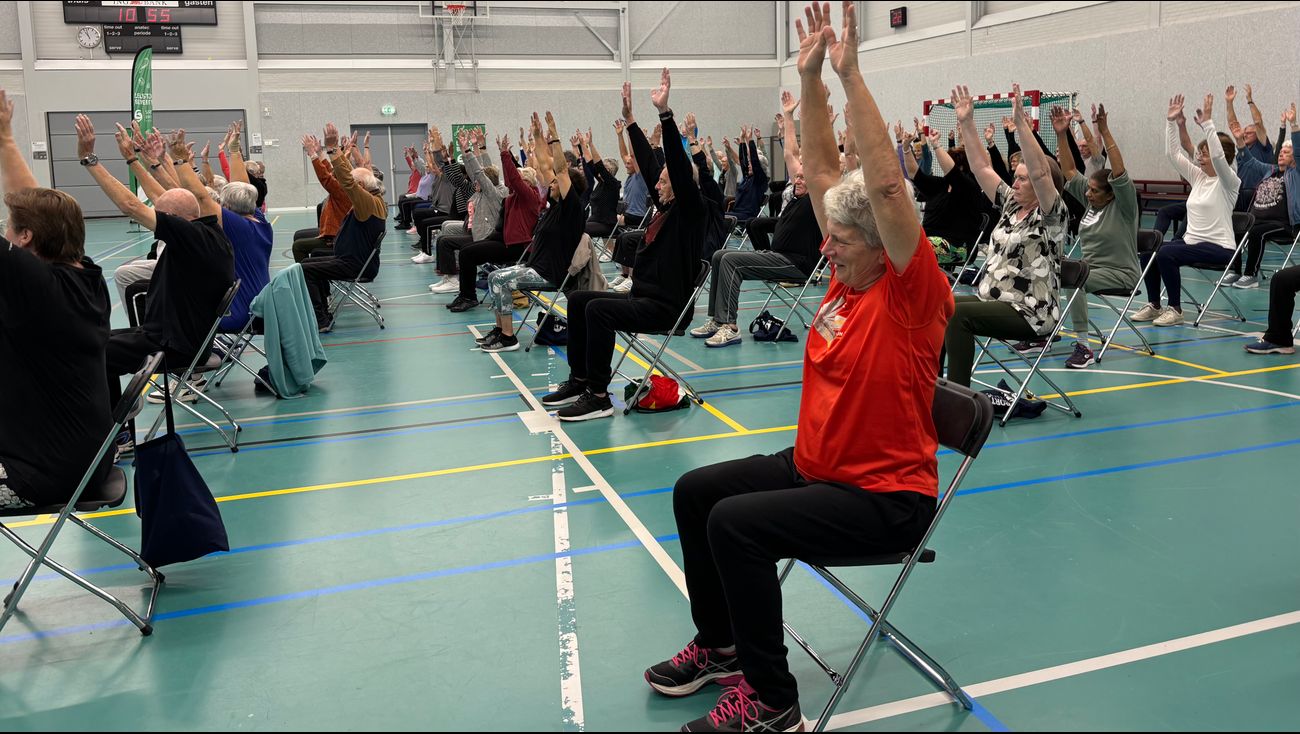 Nieuws - Met bewegingsprogramma Sociaal Vitaal moeten de Lelystadse ouderen fitter worden