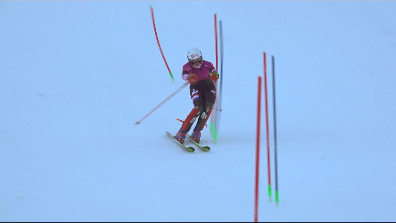 Sport - Alpineskiester Derks plaatst zich niet voor Olympische winterspelen