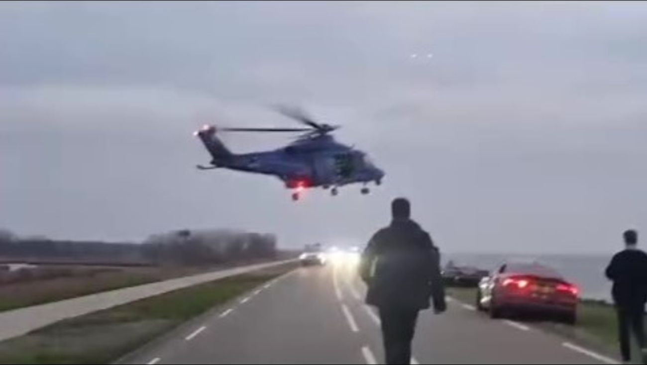 Nieuws - Gevaarlijke rit op Oostvaardersdijk eindigt na ingrijpen politiehelikopter