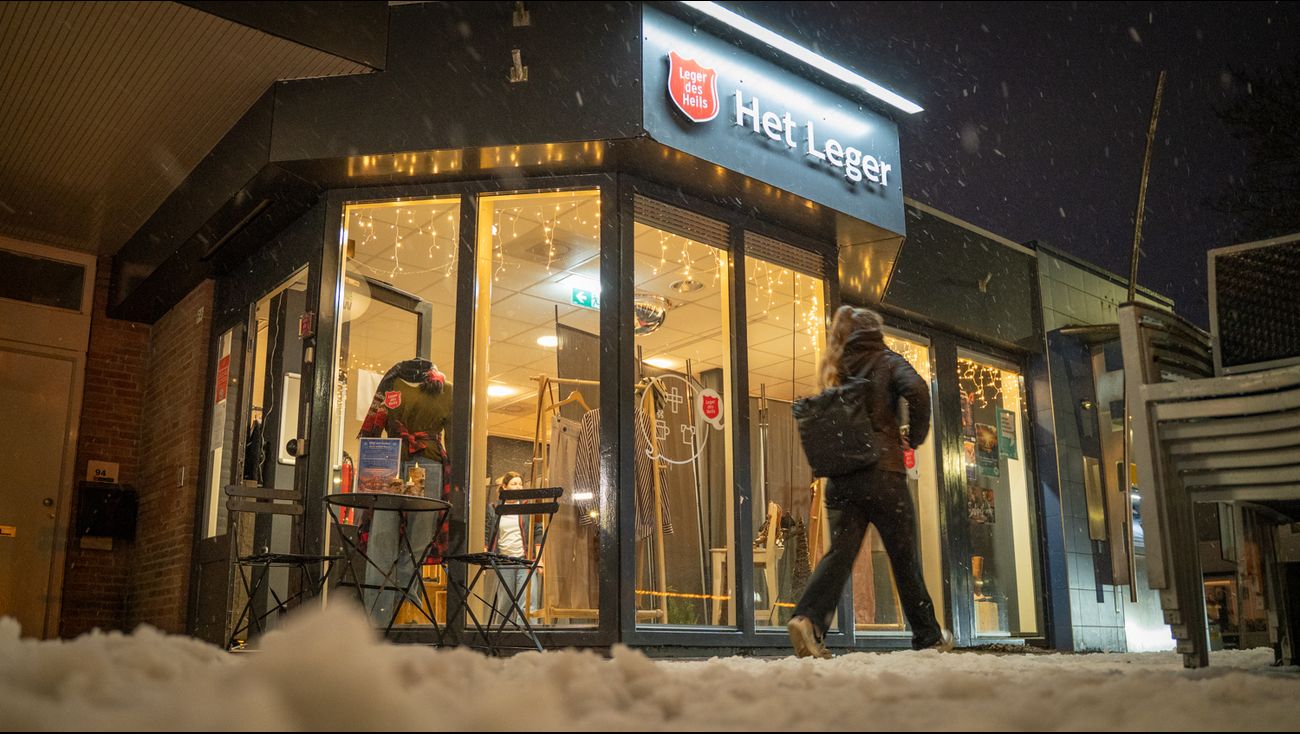 Na blotevoetenactie mag Leger des Heils in Emmeloord daklozen opvangen tijdens winterse nachten