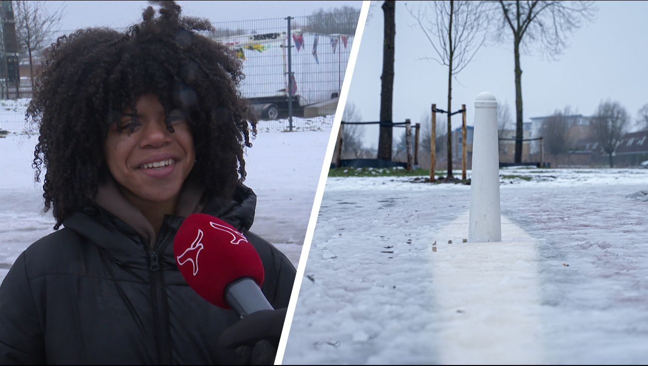 Nieuws - Video: Jammer dat de sneeuwdagen erop zitten? Deze Flevolanders zijn er wel blij mee