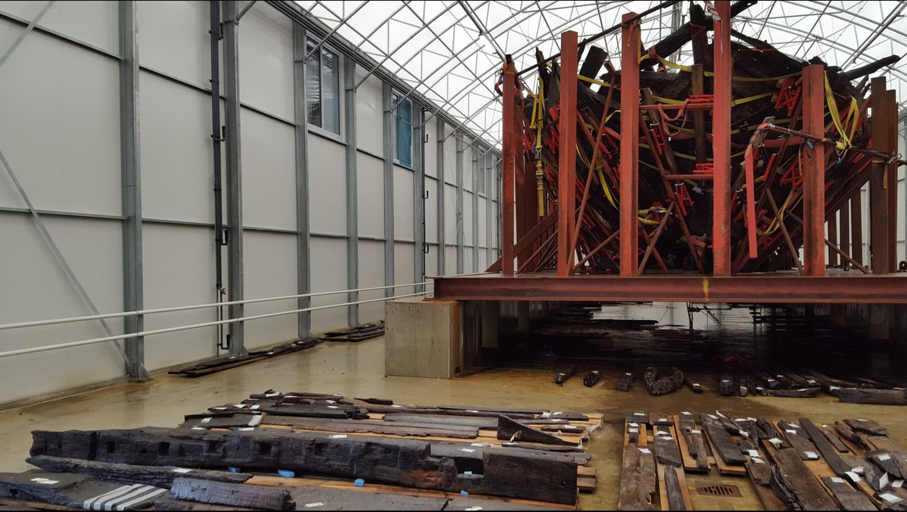 Gemist - IJsselkogge verhuist komende week van Lelystad naar Zwartsluis