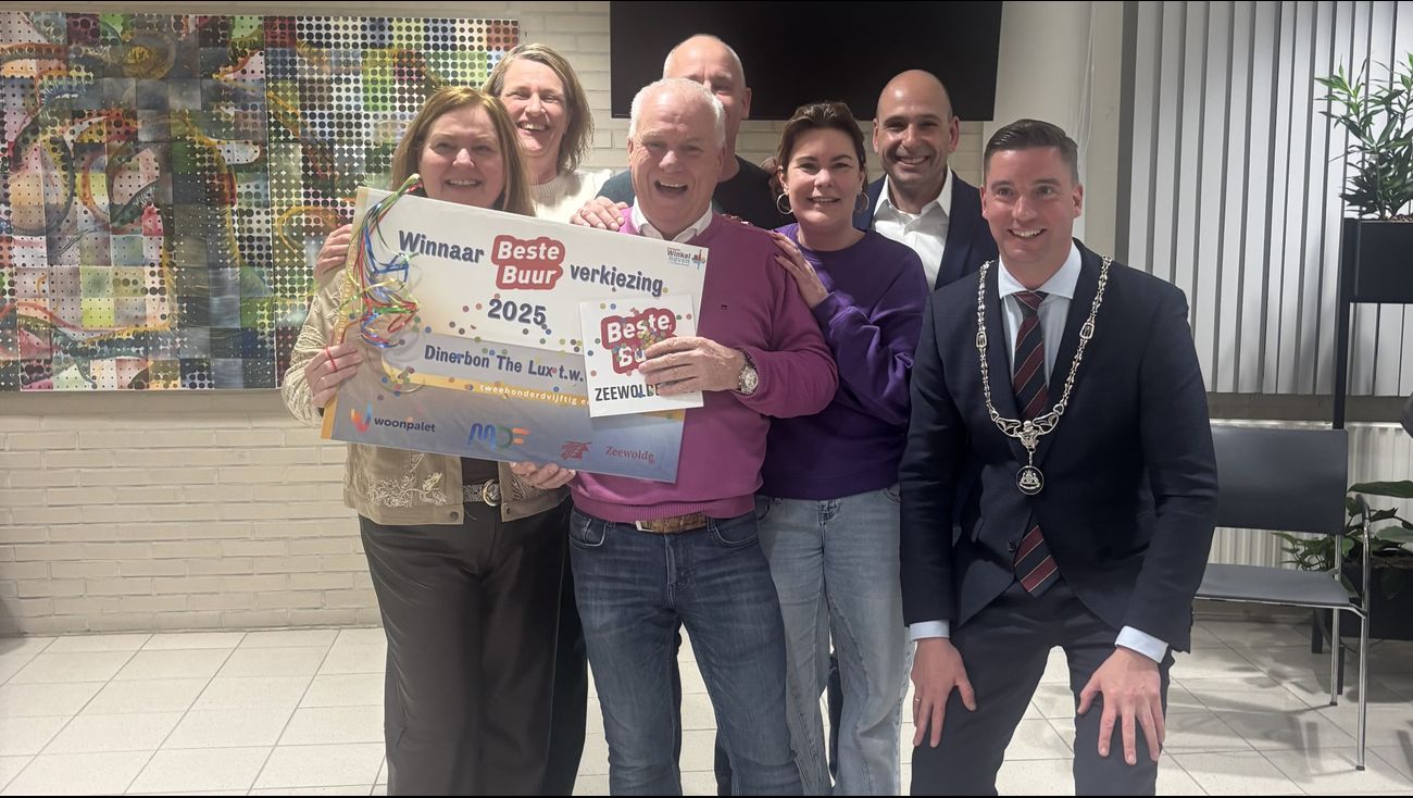 Nieuws - Rik Koumans Beste Buur van Zeewolde: 'Een buurman uit duizenden'