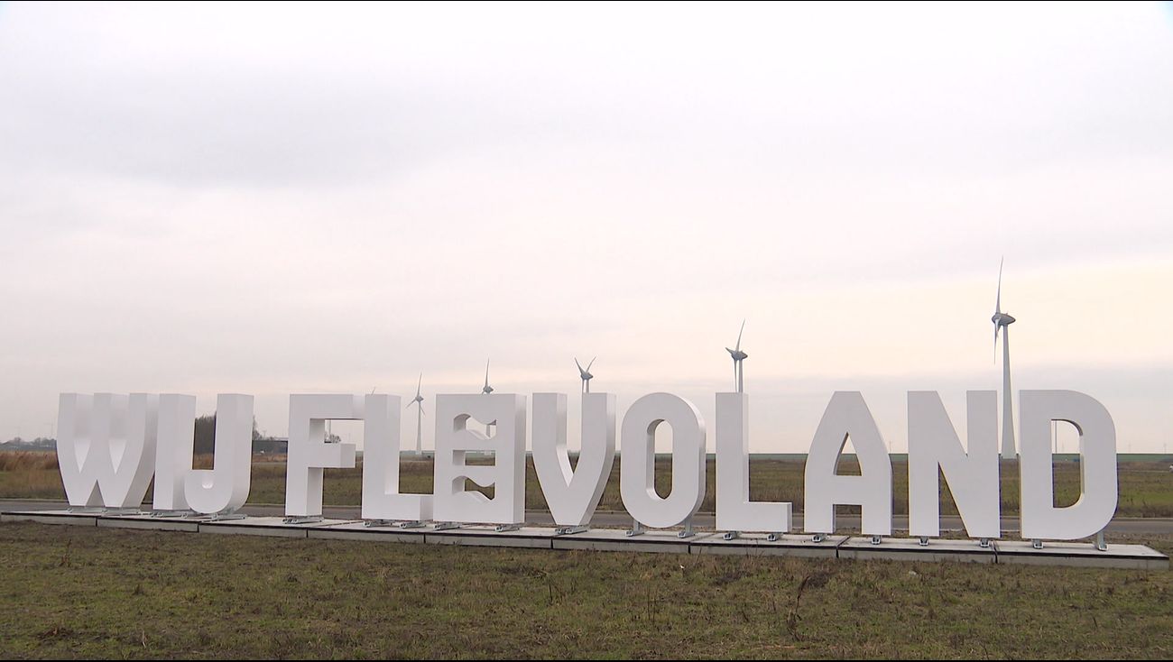 Nieuws - Toekomst 'Wij Flevoland' letters nog onduidelijk