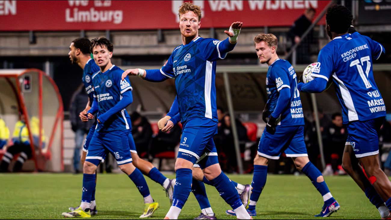 Sport - Almere City morst punten bij MVV: 1-1