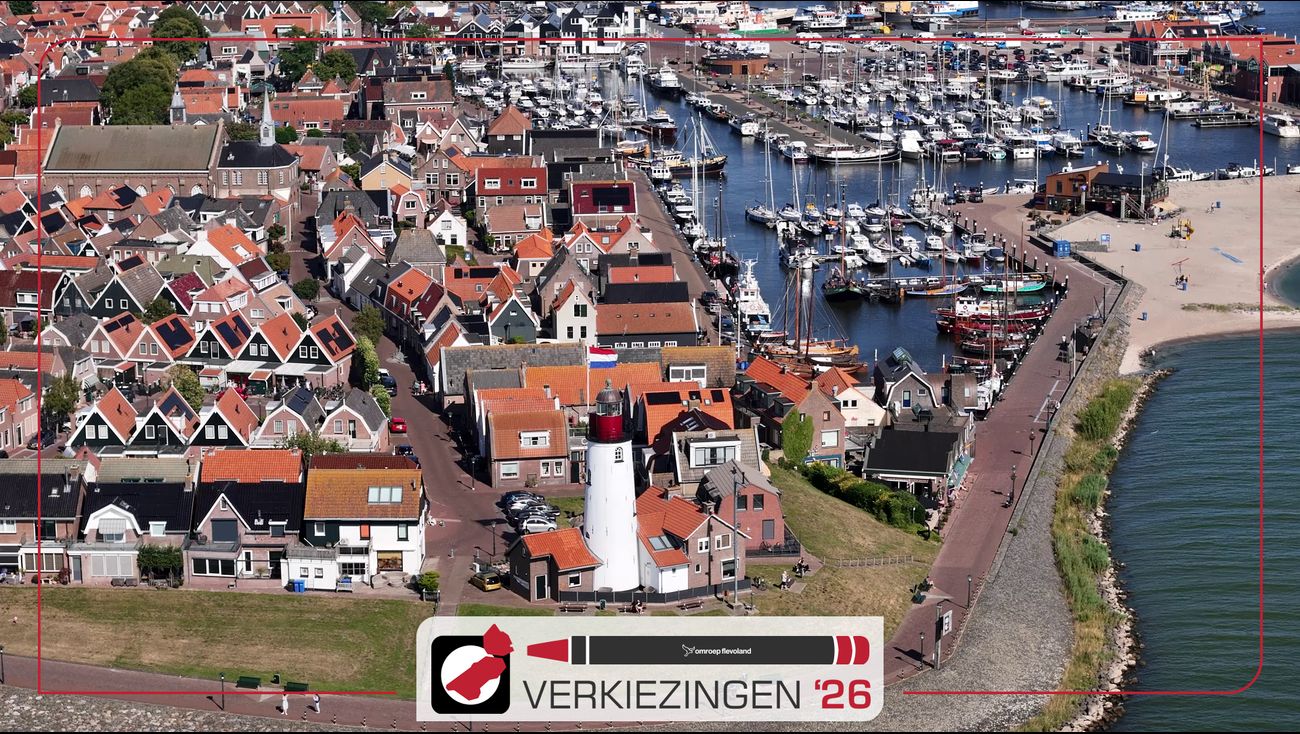 Nieuws - SGP blijft de grootste partij op Urk, FvD en Blanco Lijst in raad met 1 zetel