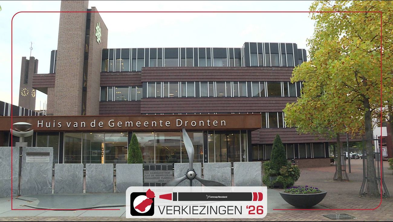 Nieuws - VVD grote winnaar in Dronten, CDA levert zetel in