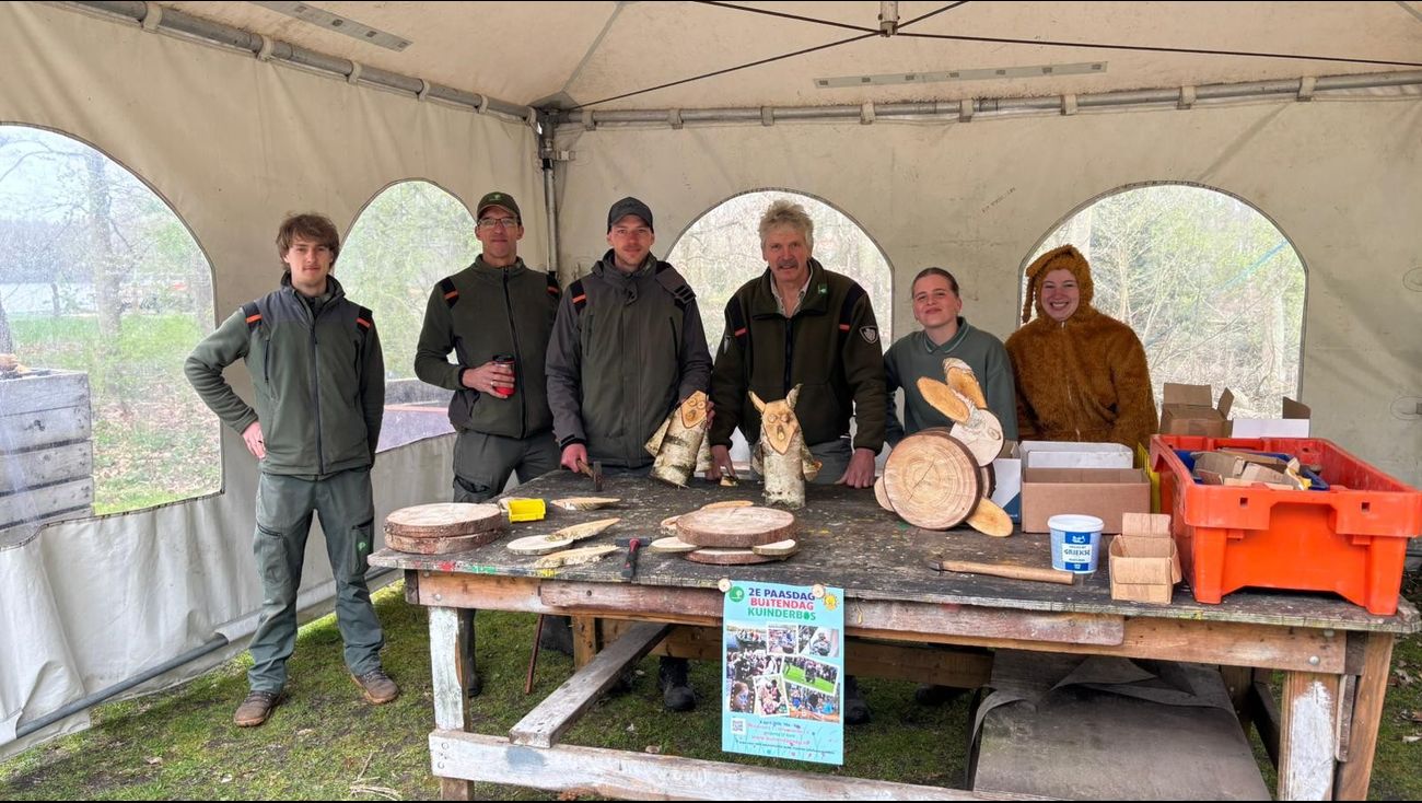 Gemist - Bant maakt zich klaar voor de Buitendag Noordoostpolder in het Kuinderbos