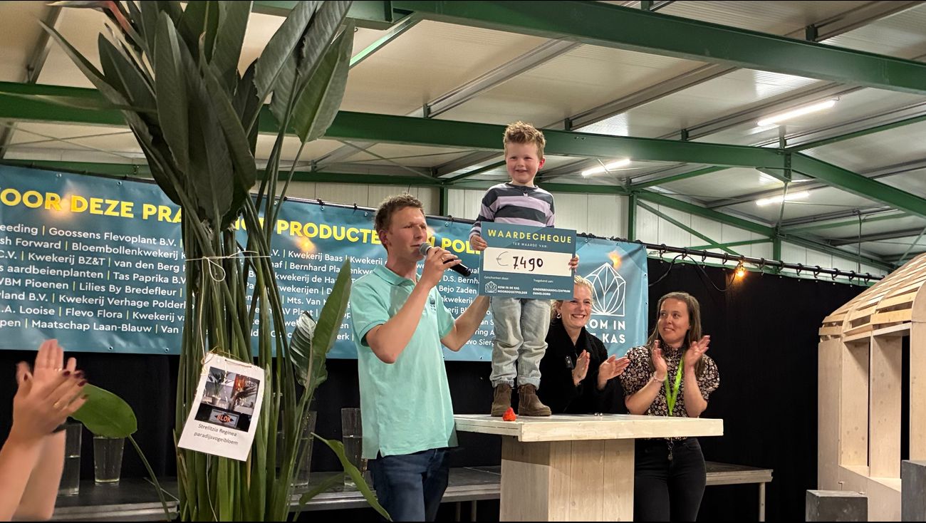 Nieuws - Ruim 7.000 euro opgehaald voor Kinderbehandelcentrum opgehaald bij Kom in de Kas