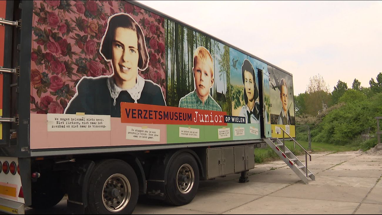Nieuws - Museum op wielen vertelt verhalen van kinderen van toen aan kinderen van nu