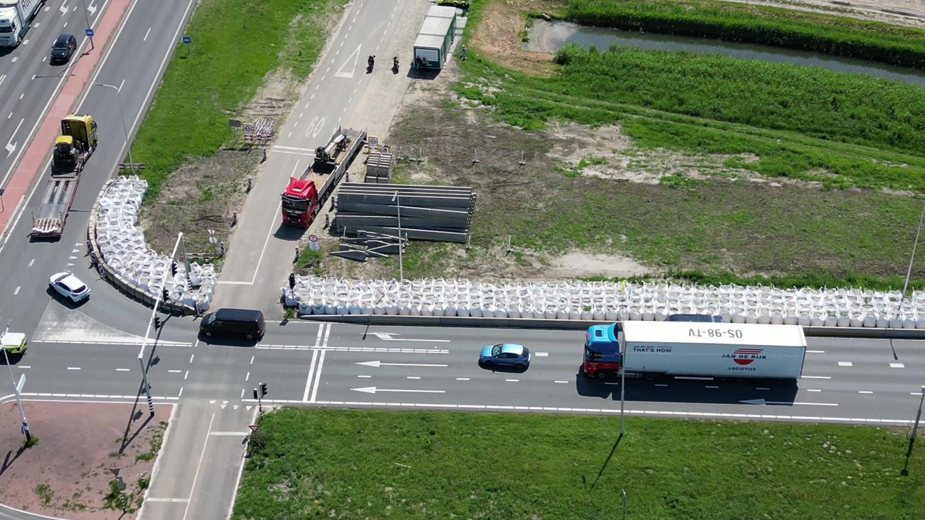 Nieuws - Verkeershinder verwacht: provincie pakt kruising Gooiseweg-Ganzenweg aan