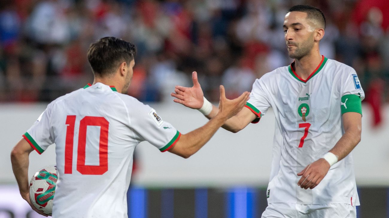 Sport - Hakim Ziyech gepasseerd voor selectie Marokko, geen WK voor baltovenaar uit Dronten