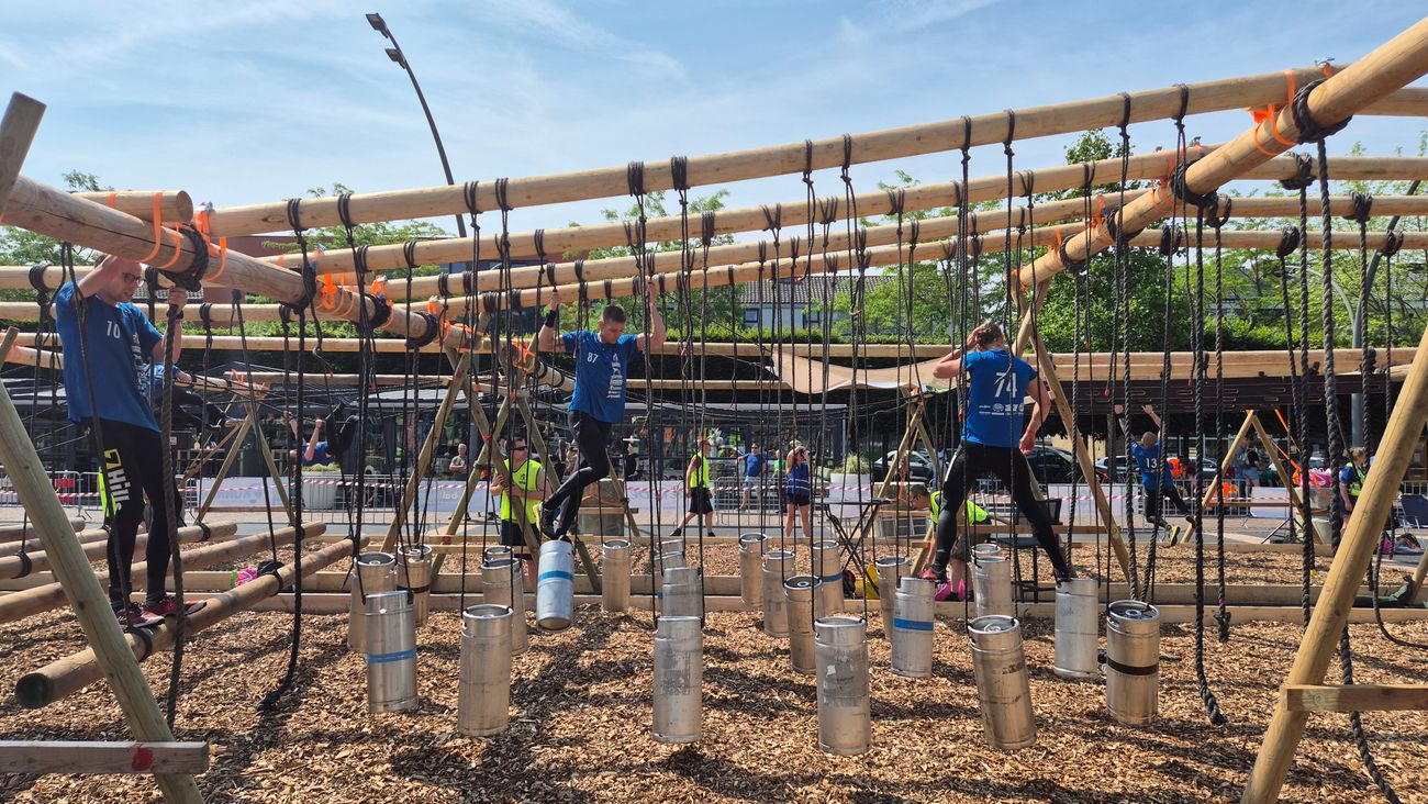 'Het had 10 graden minder gemogen': zweten tijdens Dronterland Survivalrun