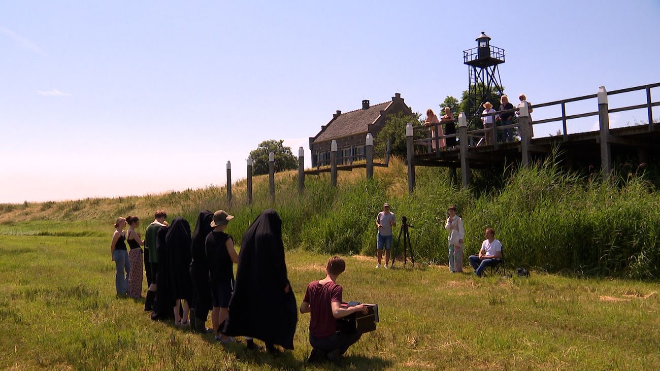 Theaterstuk 'Schipbreuk op Schokland' werkt met lokale acteurs, 'Heel leuk om mee te werken'