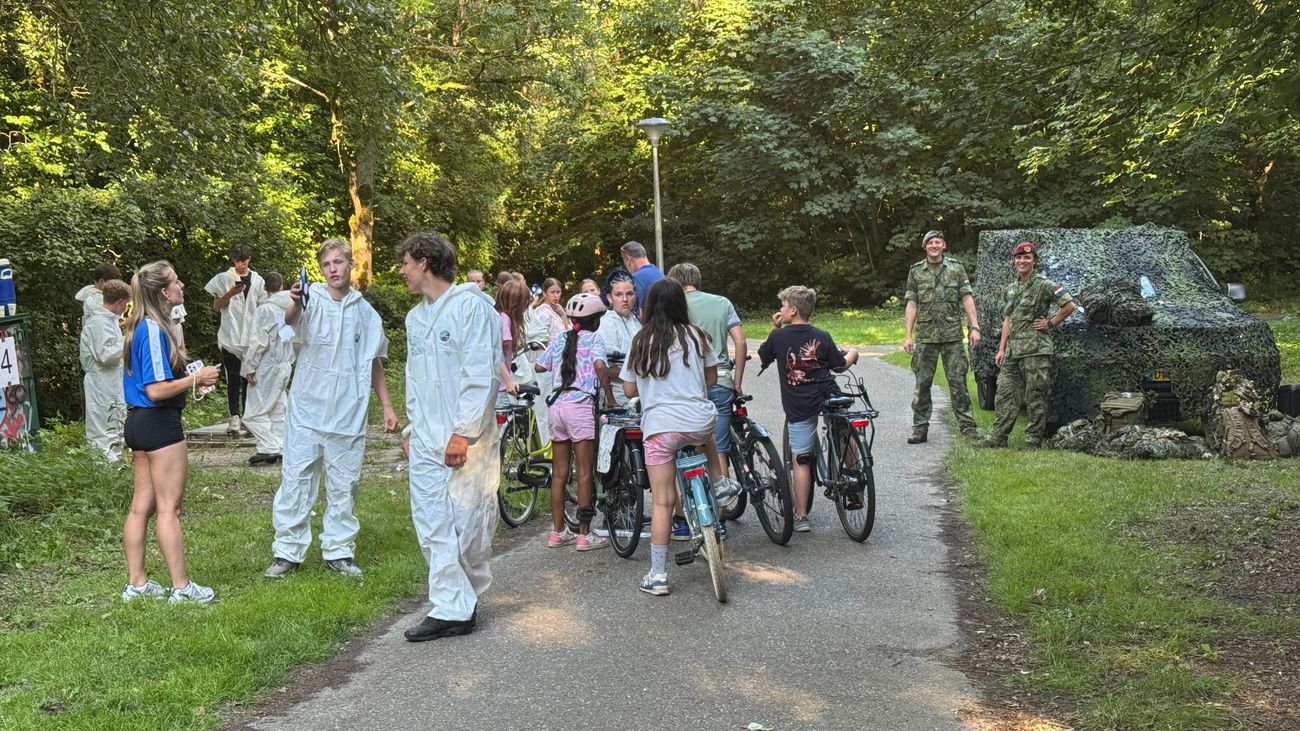 Nieuws - Militairen jagen voor het eerst mee op kinderen tijdens Hunted in Emmeloord
