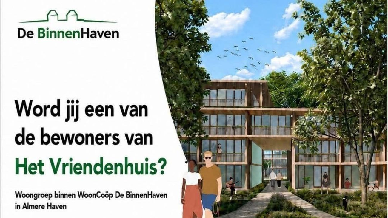 Gemist - Vriendenhuis in Almere zoekt toekomstige bewoners