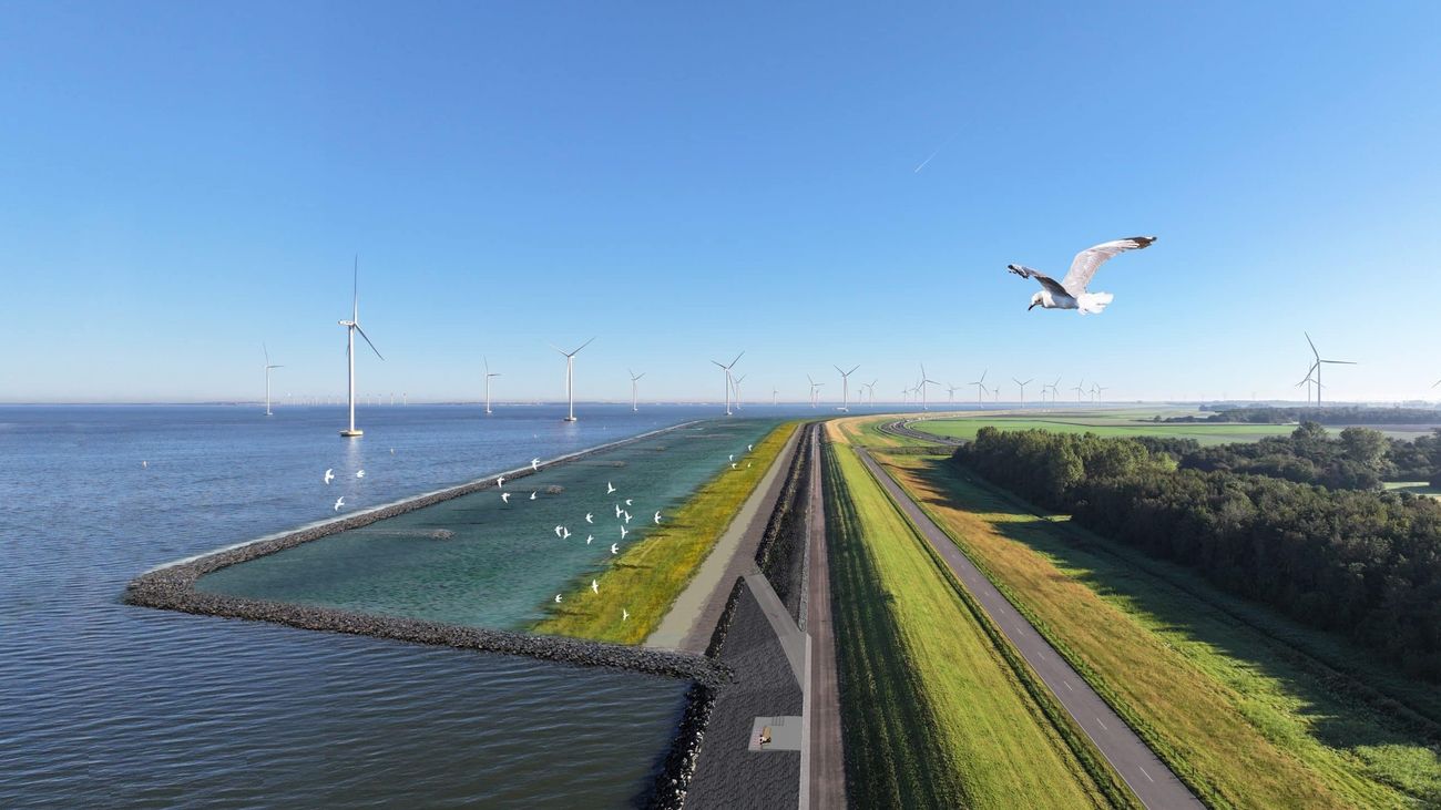 Uniek project voor bescherming IJsselmeerdijk is in de prijzen gevallen