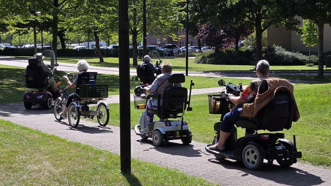 Idee voor vierdaagse voor scootmobielers in Dronten ontstond bij de tandarts