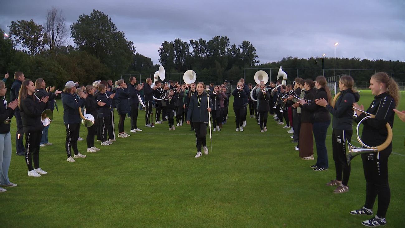 Feest bij Jeugdkorps Showband Urk na winnen landelijke prijs