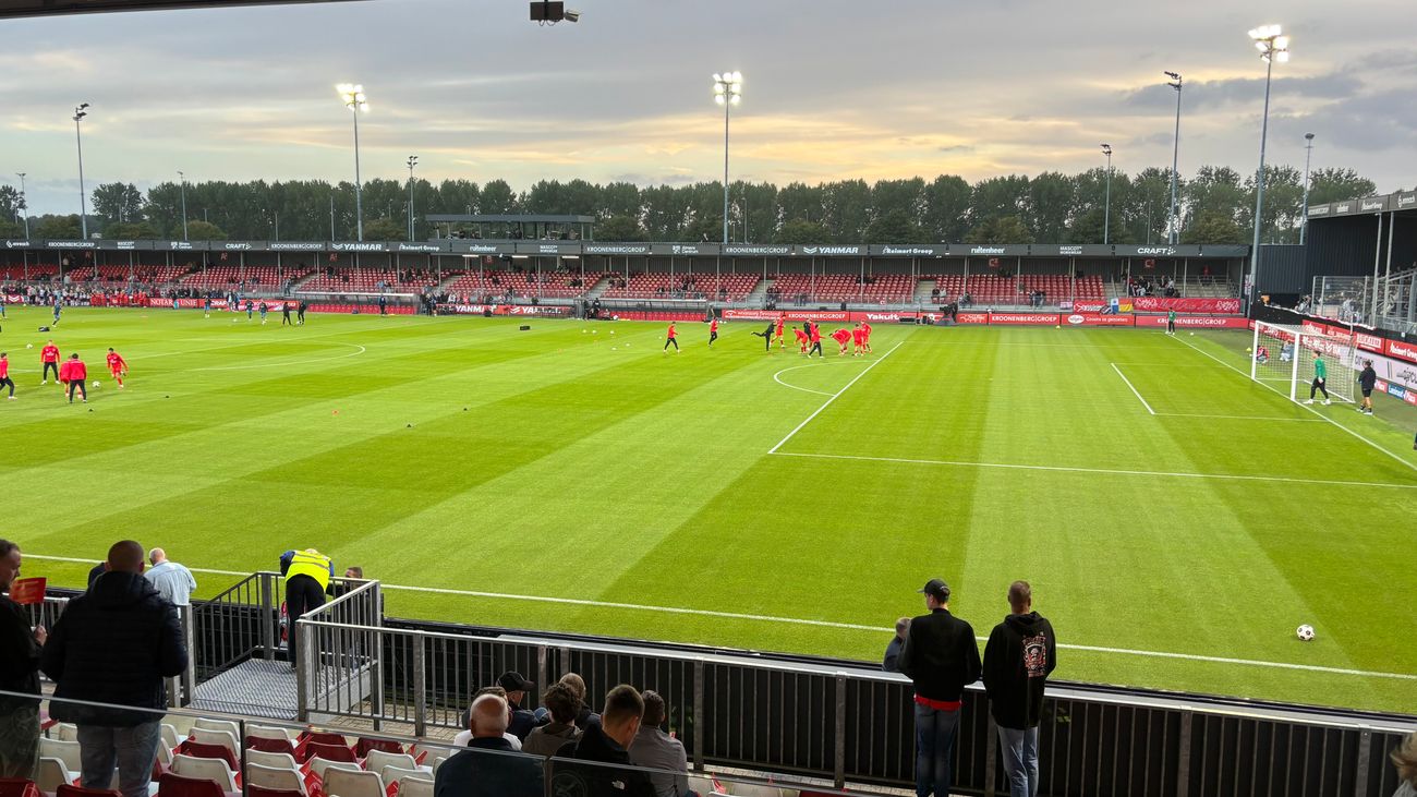 Almere City FC komt in eigen huis in actie tegen koploper Heracles