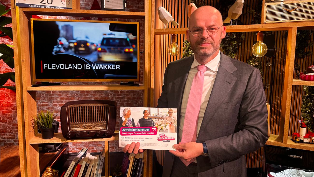 Ruim honderd Lelystadse organisaties maken zich sterk tegen eenzaamheid