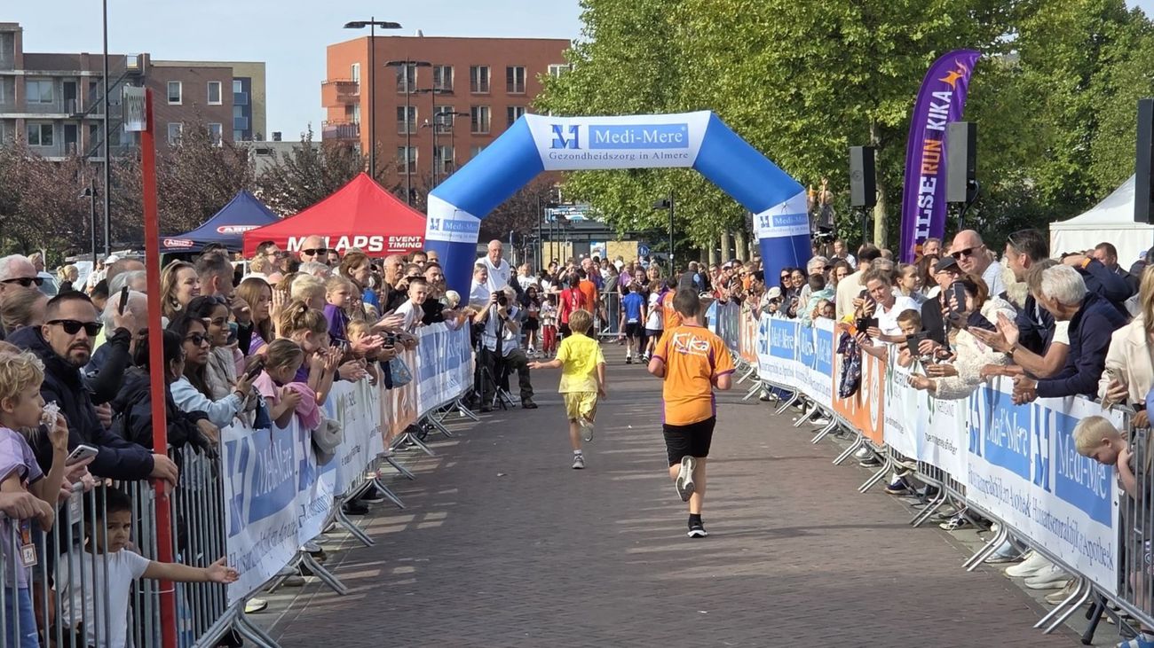 30 van Almere haalt recordbedrag op voor KiKa: ruim 183.000 euro