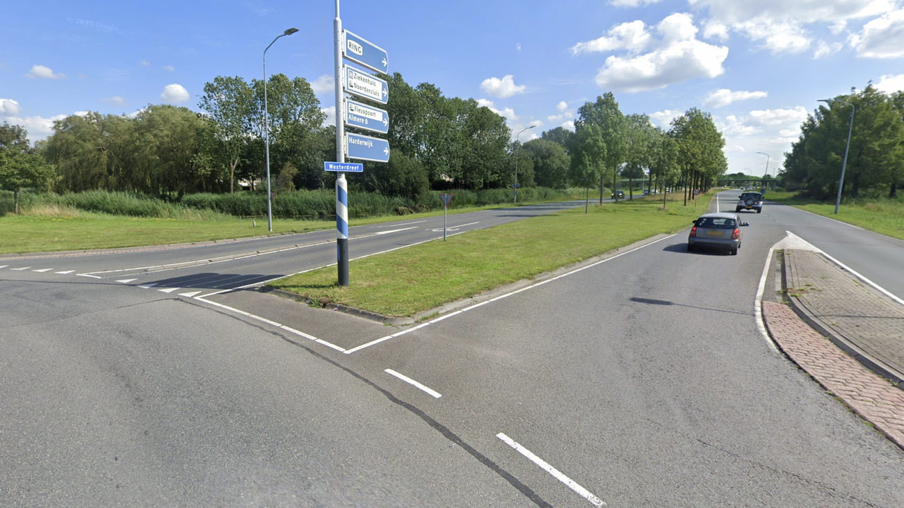 Westerdreef in Lelystad vanaf maandag drie maanden in onderhoud