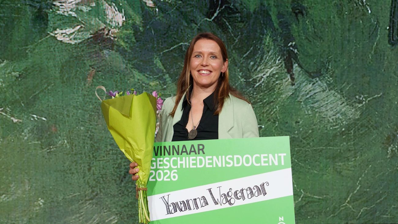 Yavanna Wagenaar van RSG Slingerbos | Levant Geschiedenisdocent van het Jaar 2026