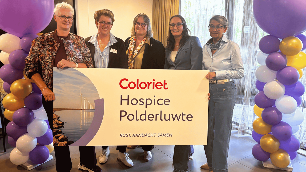Hospicezorg in Lelystad uitgebreid: nieuwe naam Polderluwte