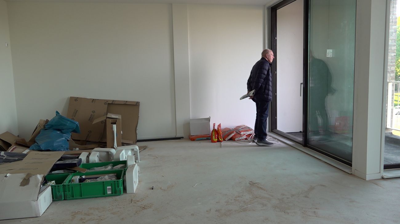 Albert Jan werkte 20 jaar bij de Rabobank in Emmeloord, nu komen er appartementen