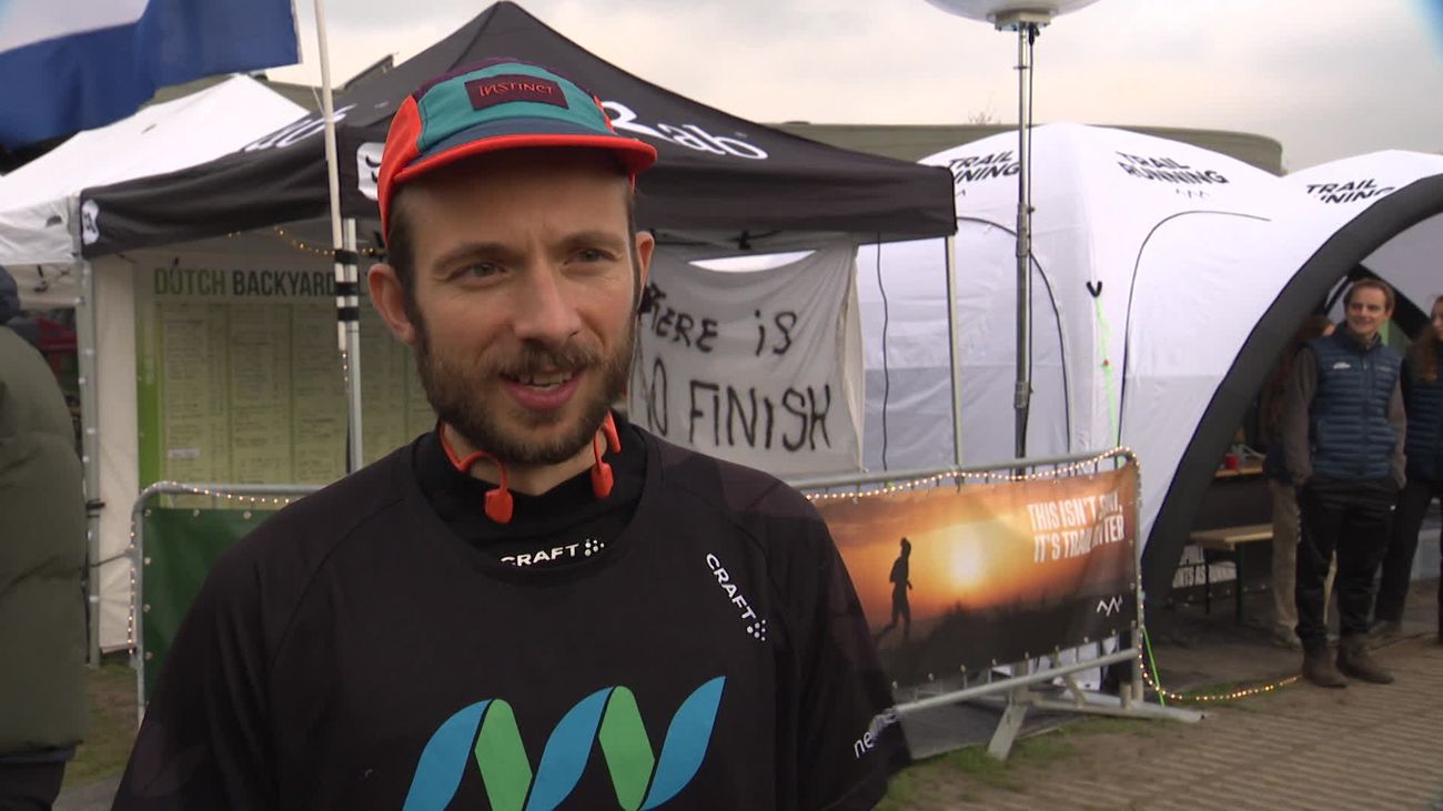 Luciano loopt maar liefst 422 kilometer in 63 uur tijd en slaapt nu, ook organisatie ultraloop Zeewo