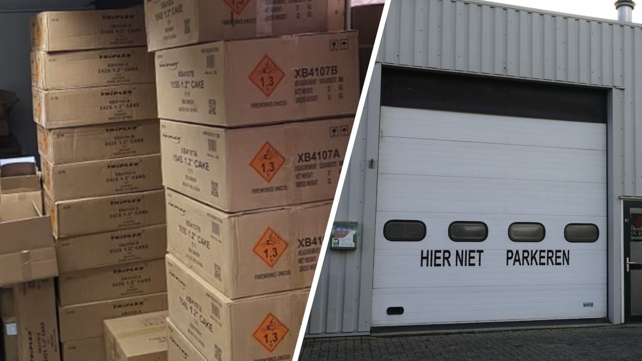 Eigenaresse pand met 3.000 kilo illegaal vuurwerk geschrokken: 'Ik wist van niets'