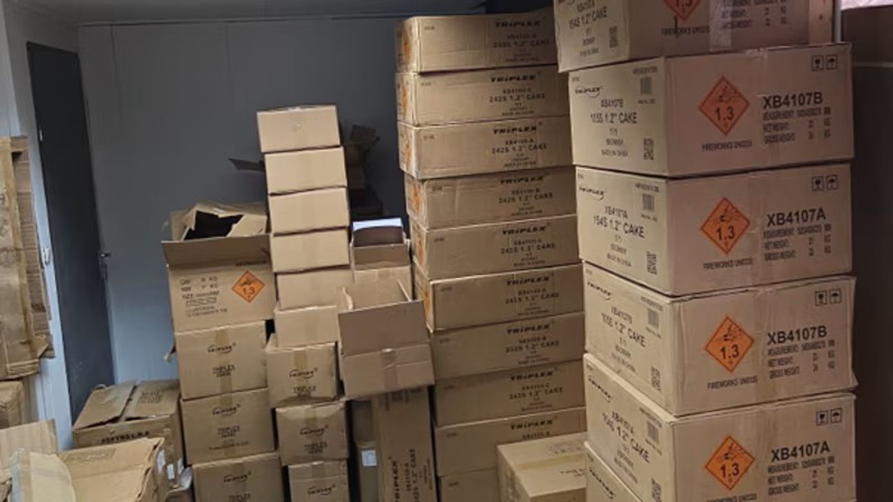 Politie ontdekt 3.000 kilo aan illegaal vuurwerk: 'Genoeg om een huizenblok weg te vagen'